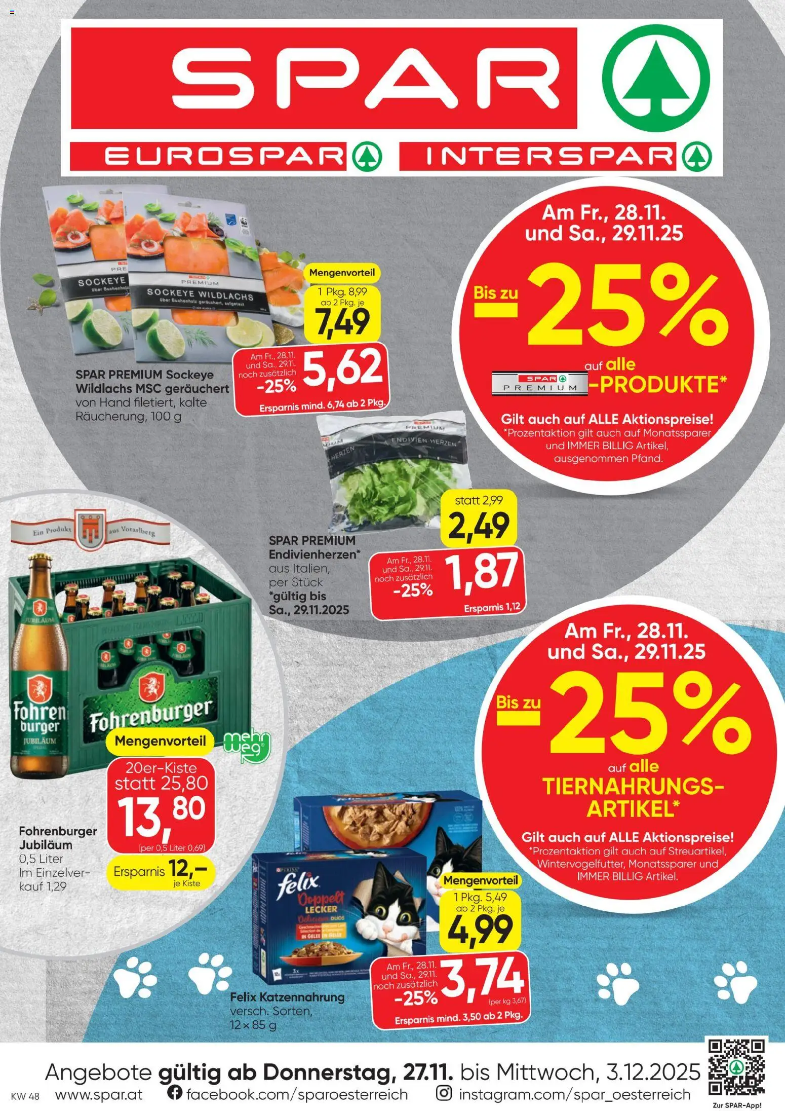 Vorschau der Angebote: Spar Aktuelle Angebote gültig ab 27.11.2025