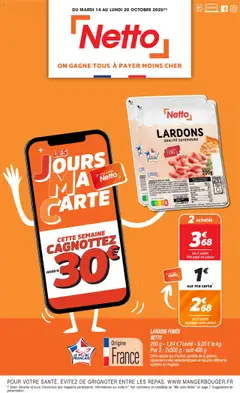 Prévisualisation de Catalogue du magasin Netto formulaire valide 14/10/2025