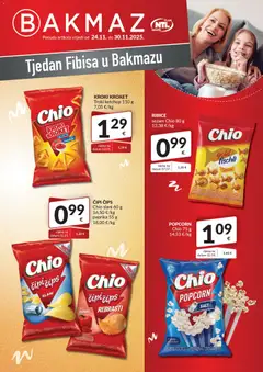 Pregled letka Katalog trgovine Bakmaz vrijedi od 24.11.2025