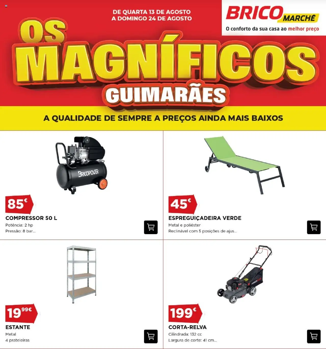 BricoMarché Folheto de 13/08/2025 - catálogo esta semana - página 1