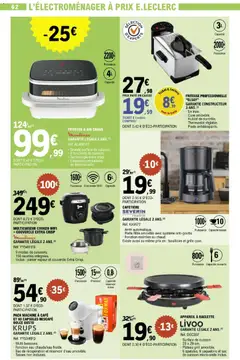 Prévisualisation de Catalogue de la semaine 49 du magasin E.Leclerc formulaire valide 02/12/2025 | Page: 62