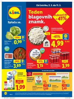 Predogled kataloga iz trgovine Lidl veljaven od 05.03.2026