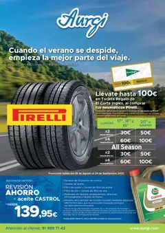 Vista previa del folleto de la tienda Aurgi válido desde el 28/08/2025 