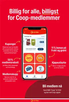 Forhåndsvis Kundeavis fra butikk Coop Extra gyldig fra 27/10/2025 | Side: 23