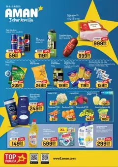 Pregled Aman kataloga - važi od 29.09.2025