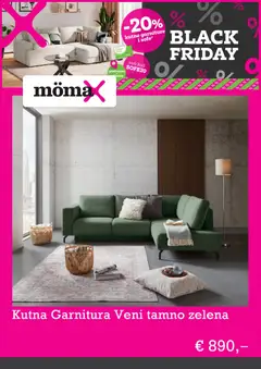 Pregled letka Katalog Black Friday trgovine Mömax vrijedi od 18.11.2025 | Stranica: 4