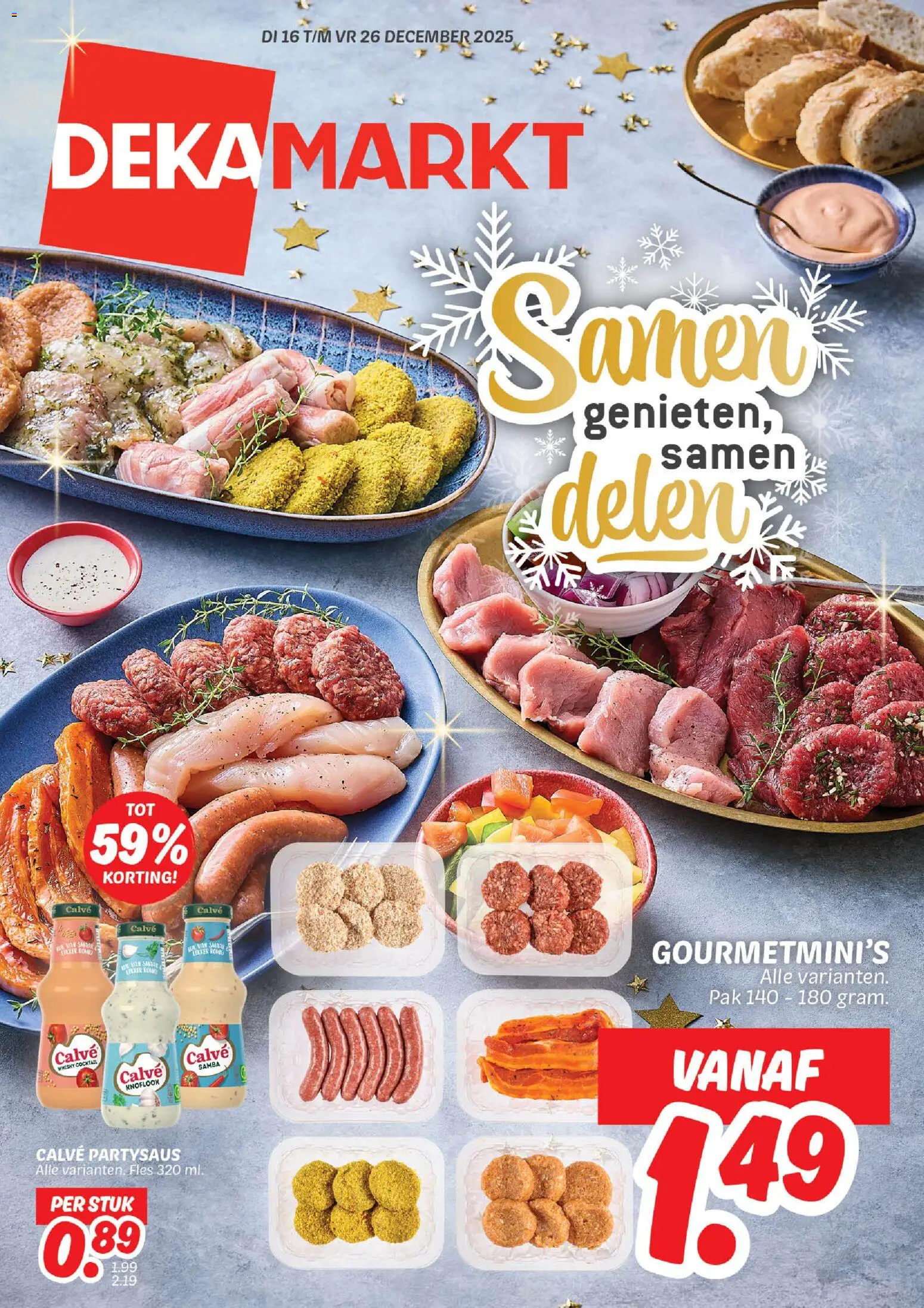 Voorbeeld van Folder van winkel Dekamarkt geldig vanaf 16-12-2025