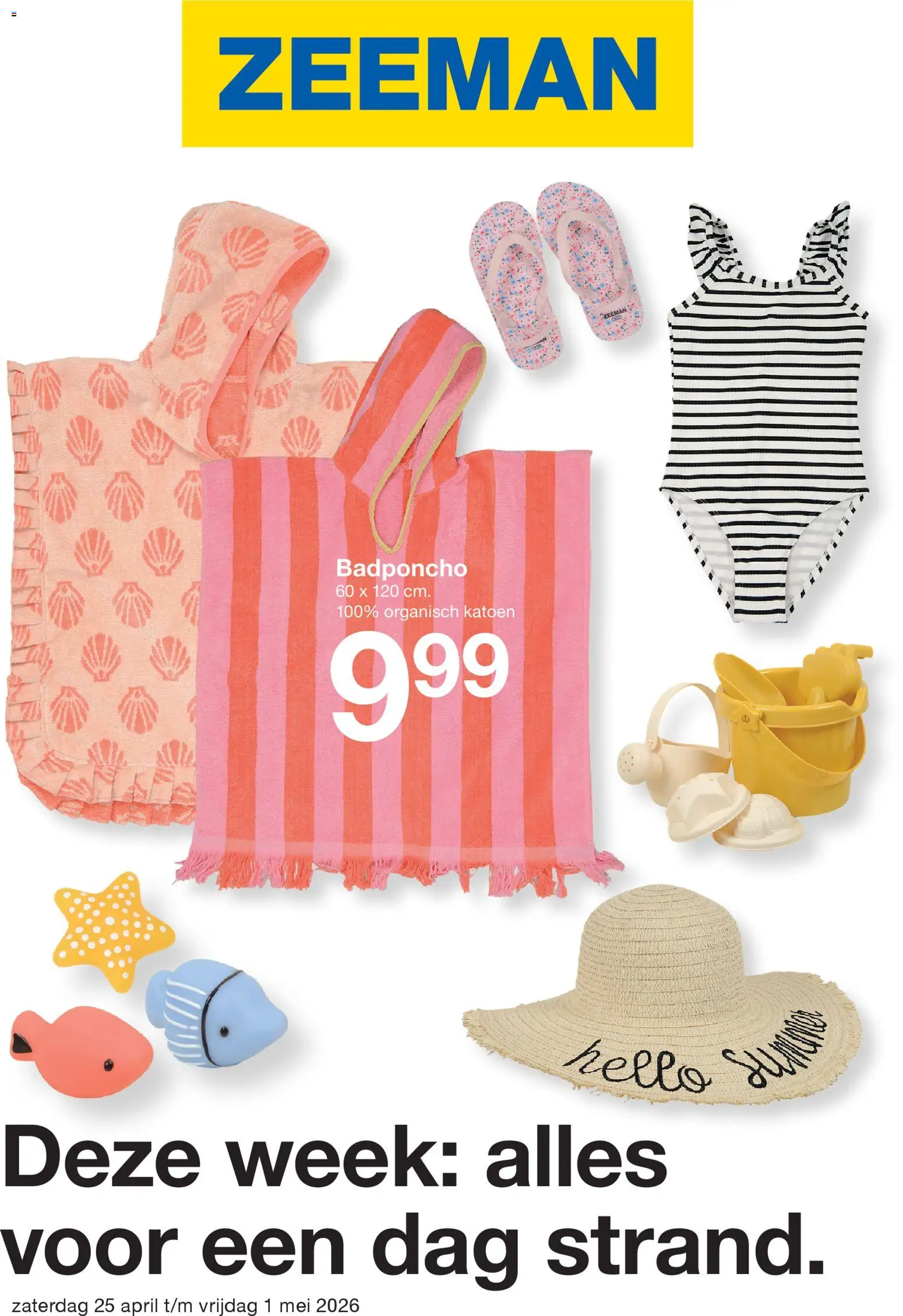 Voorbeeld van Zeeman folder van winkel Zeeman geldig vanaf 25-04-2026