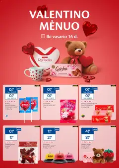 MAXIMA parduotuvės leidinio Leidinys - Valentino mėnuo galiojančio nuo 2026.01.22 peržiūra