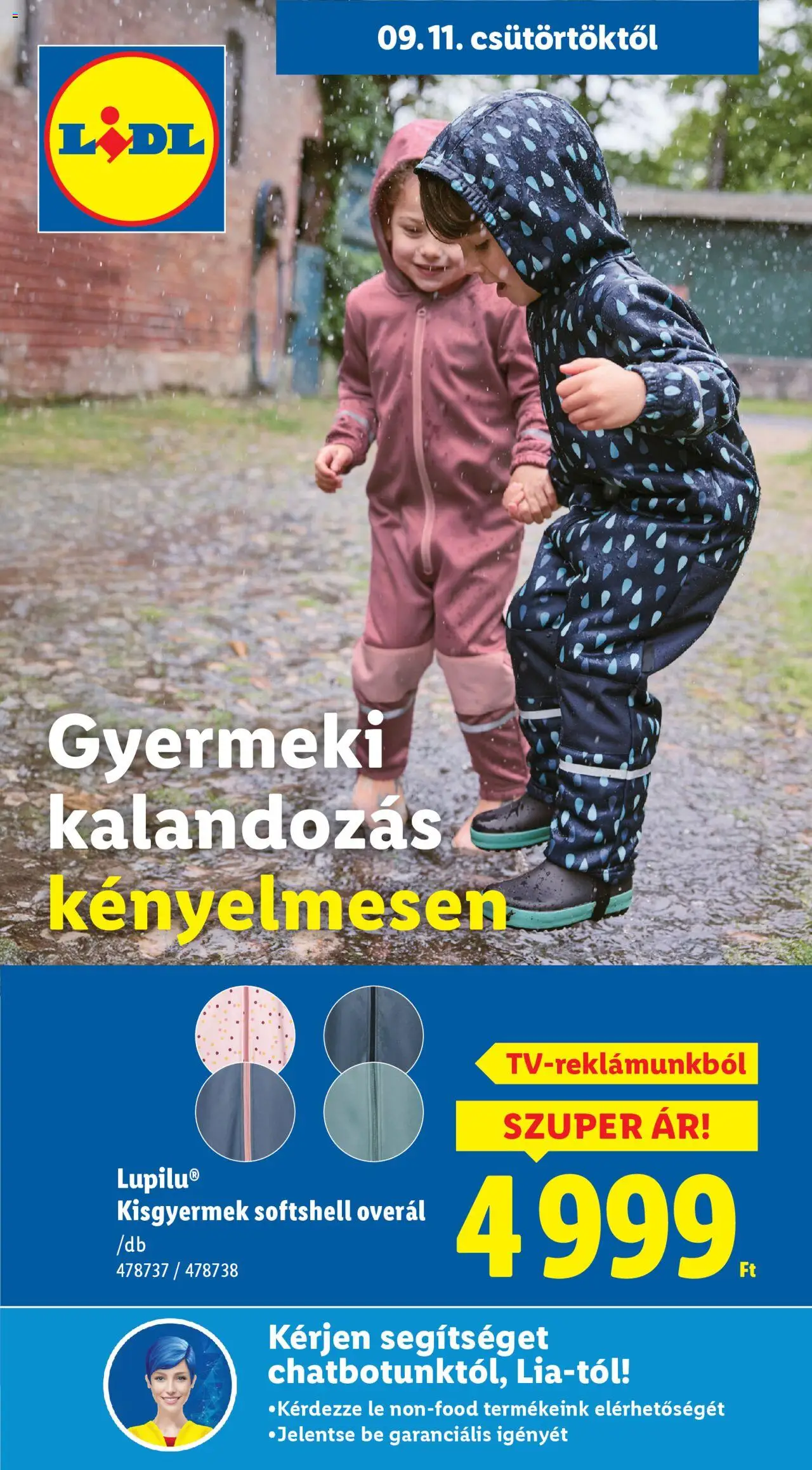 Lidl aktuális szórólap, érvényes 2025.09.11.-től - 1 oldal