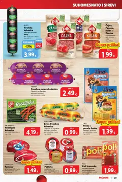 Pregled letka Katalog trgovine Plodine vrijedi od 03.12.2025 | Stranica: 29