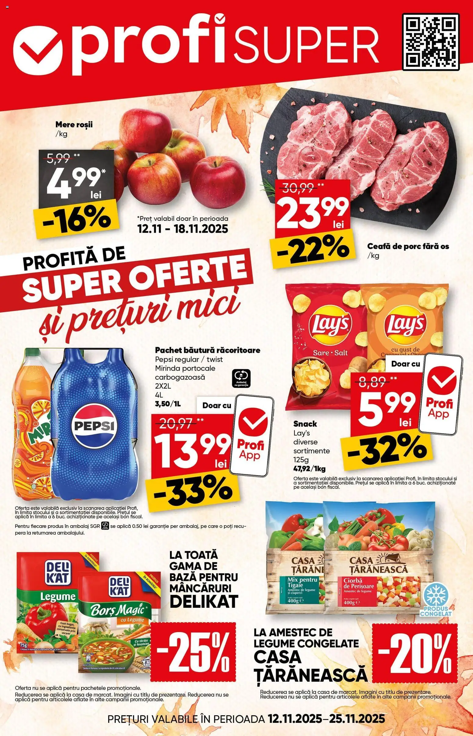 Previzualizarea de cataloage: Profi Revista Super valabil de la 12.11.2025