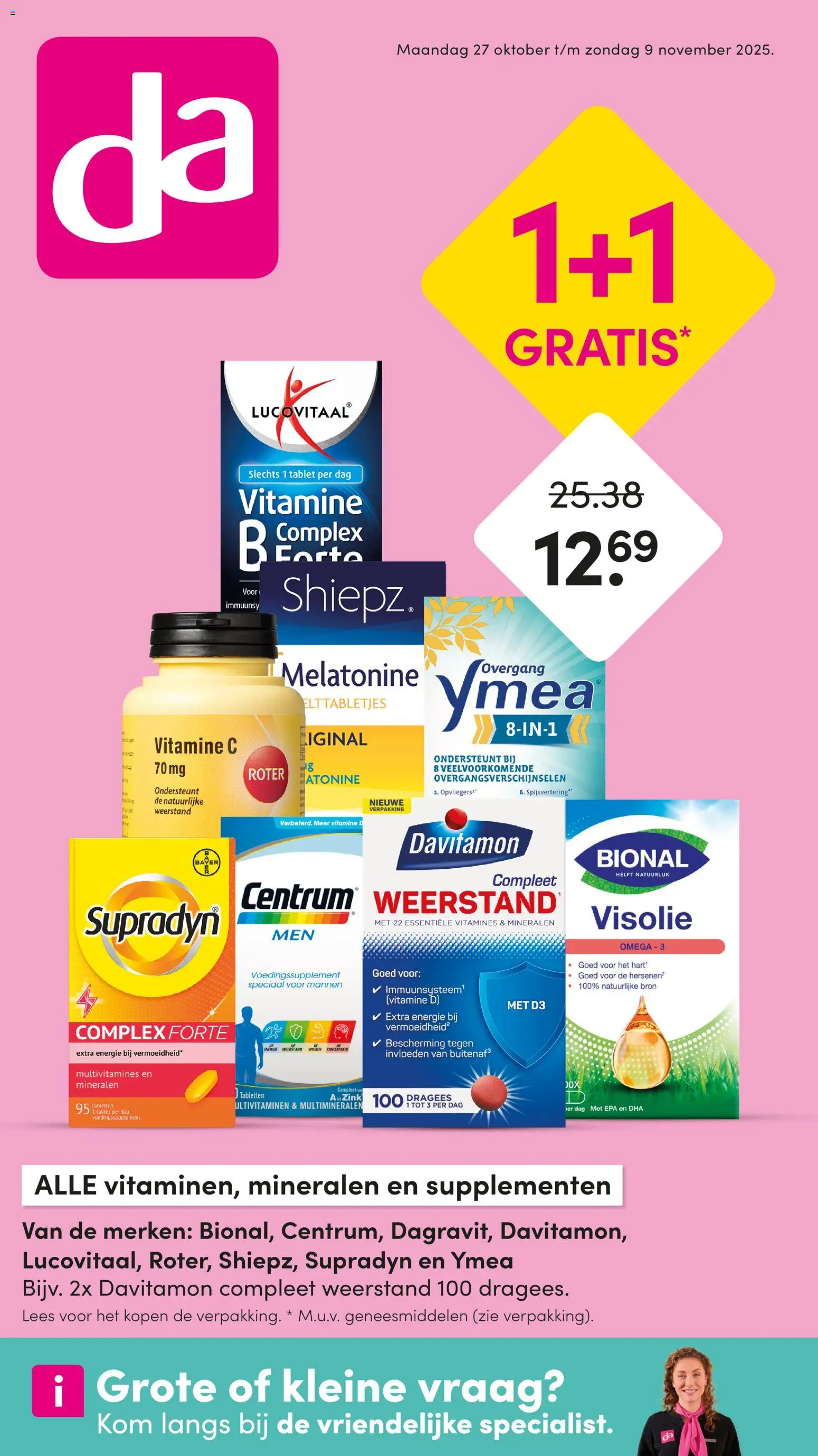 Da shop Folder geldig vanaf 27-10-2025 - Paginanummer 1
