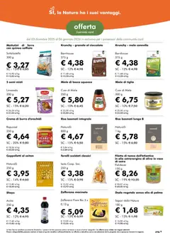 Anteprima dell'opuscolo Attuale volantino dal negozio Natura Sì valido da 03/12/2025 | Pagina: 9