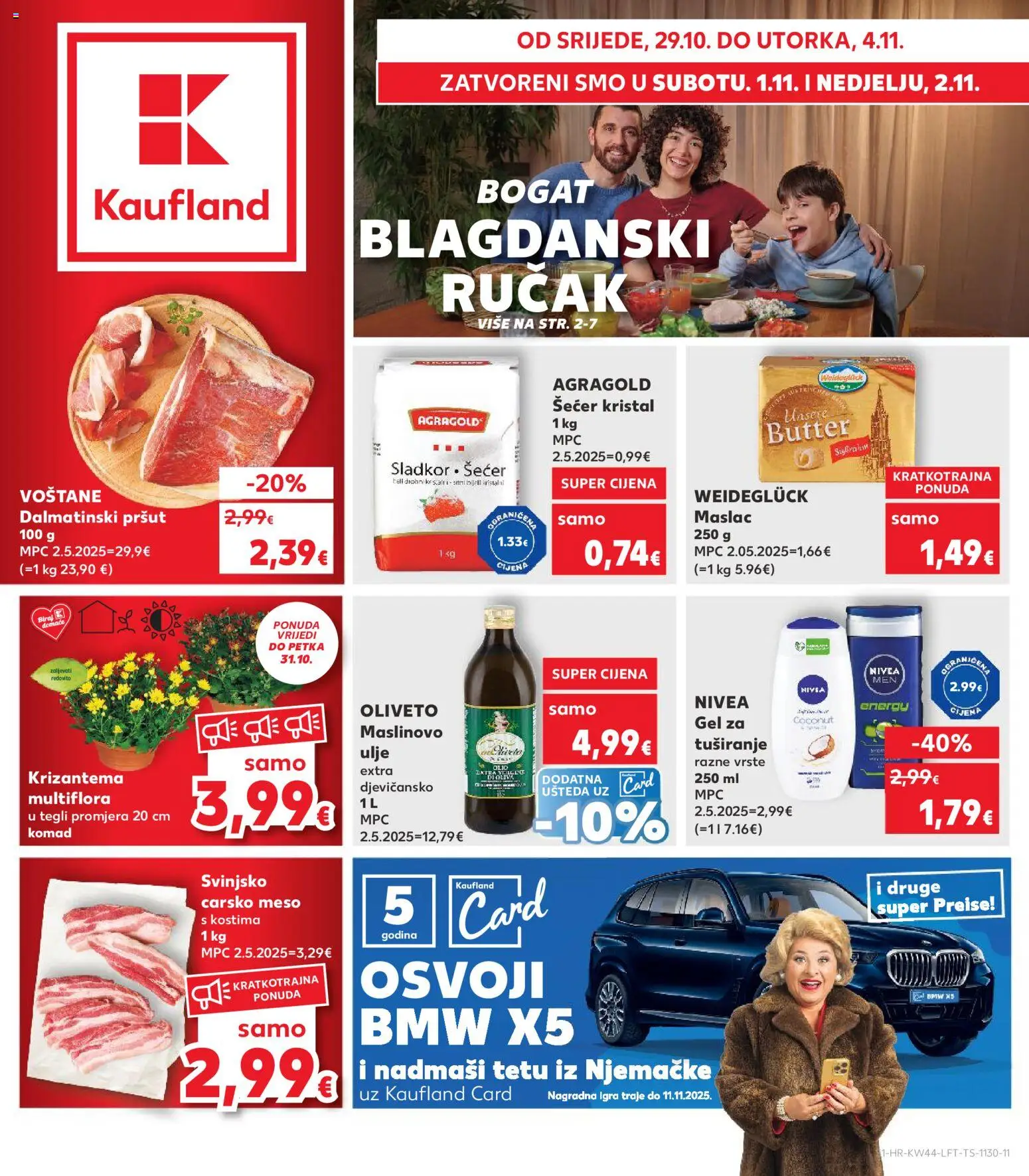 Kaufland aktualni Slavonski Brod vrijedi od 29.10.2025 - tjedna akcija broj stranice 1