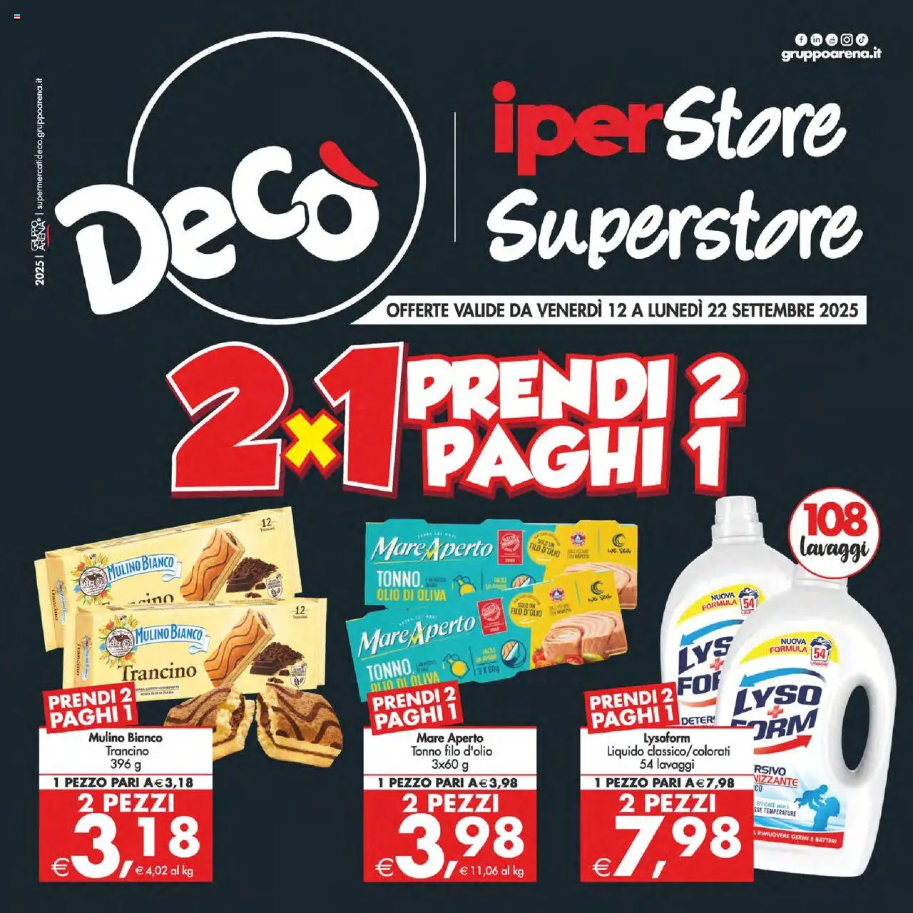 Volantino Decò valido da 12/09/2025 numero di pagina 1