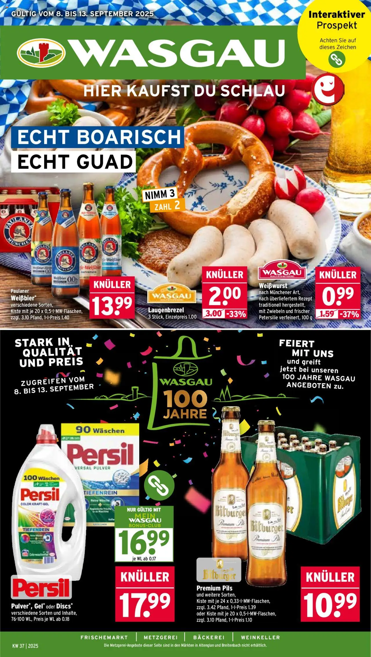 Wasgau Prospekt (vom 08.09.2025 - 13.09.2025)