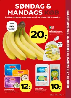 Eksempel på tilbudsavis Tilbudsavis fra butik Kvickly gyldig fra 24/10/2025 | Side: 9