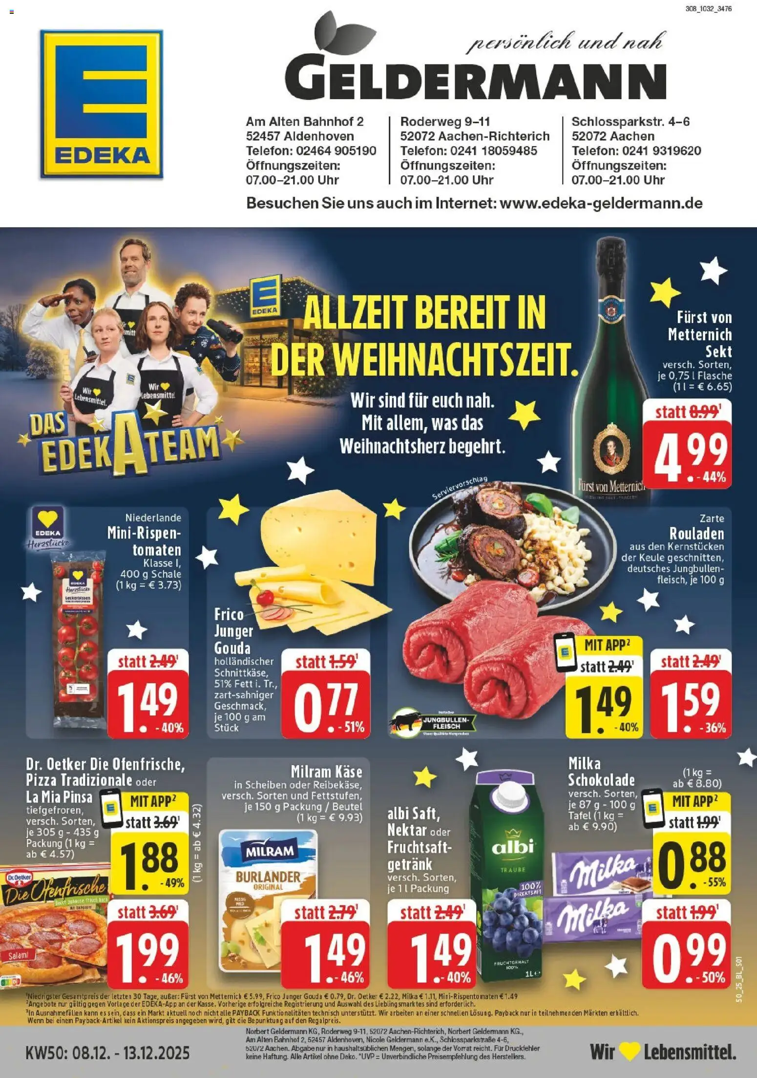 Vorschau von dem Prospekt des Geschäftes Edeka, gültig ab dem 07.12.2025