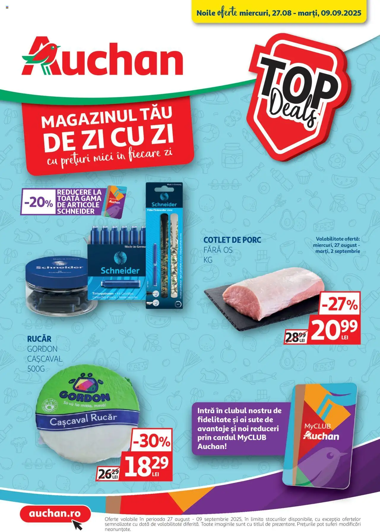 Auchan online catalog de la 27.08.2025 - Oferte și revista - Pagină 1