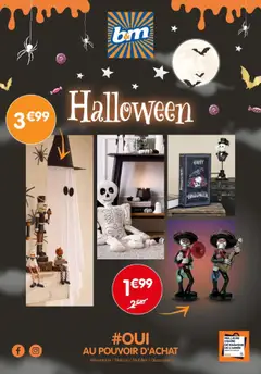 Prévisualisation de Catalogue Halloween du magasin B&M formulaire valide 10/09/2025