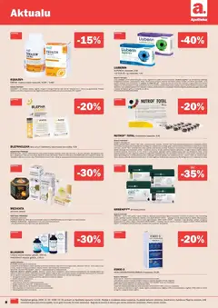 Apotheka parduotuvės leidinio Leidinys galiojančio nuo 2025.11.01 peržiūra | puslapis: 8