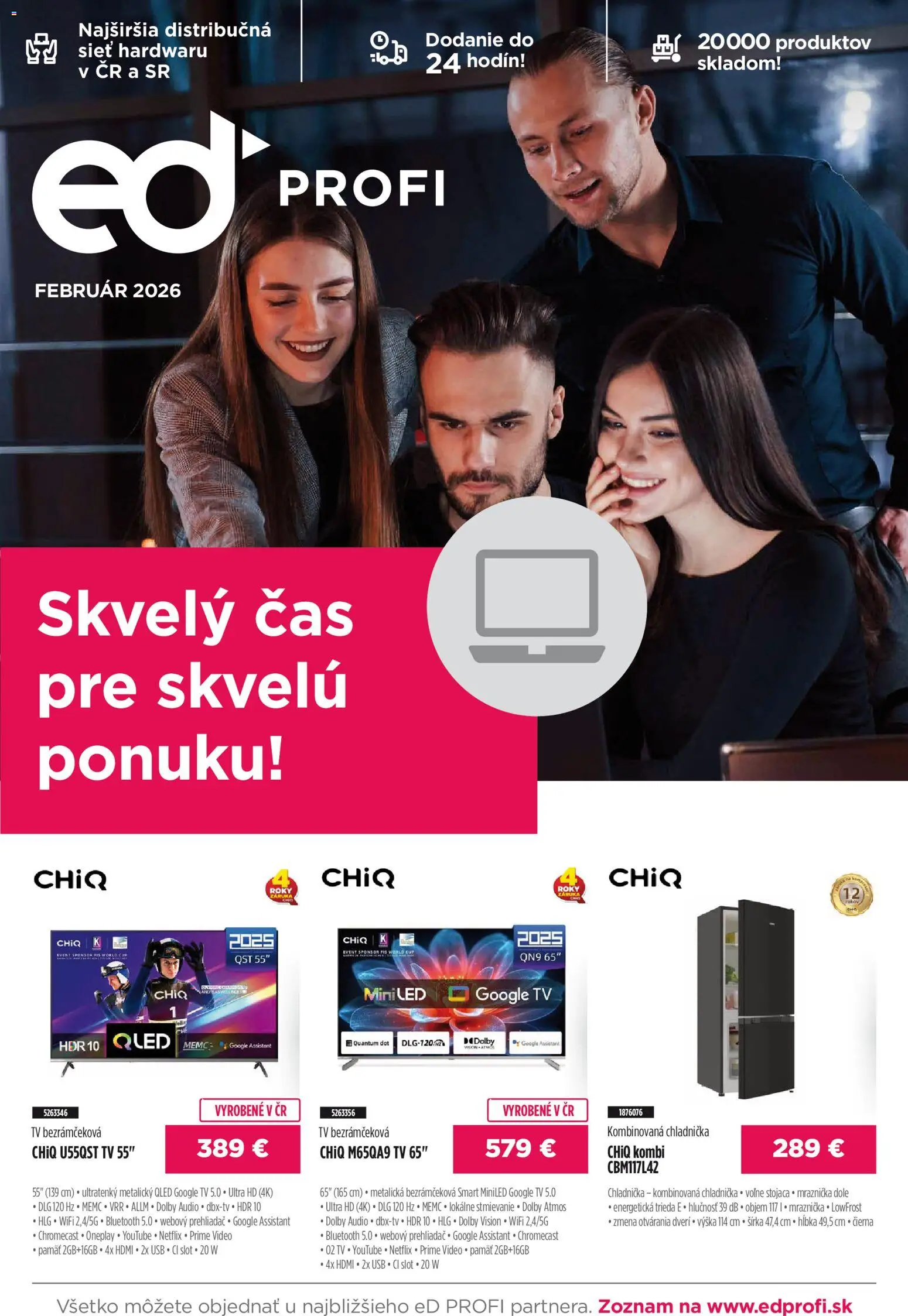 Náhľad ED Profi letáku platného od 01.02.2026