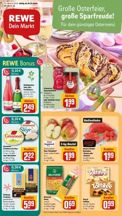 Vorschau von dem Prospekt des Geschäftes Rewe, gültig ab dem 30.03.2026