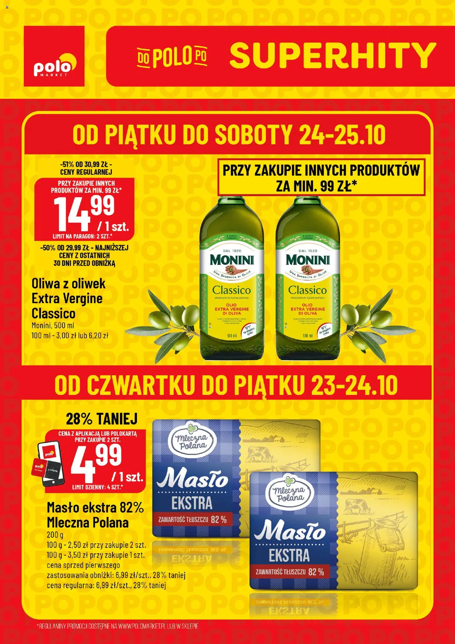 POLOmarket gazetka promocyjna (23.10.2025) - Nowa ulotka - Numer strony 1