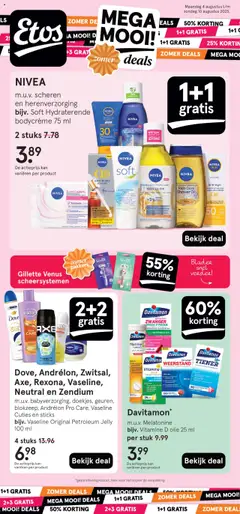 Voorbeeld van Folder van winkel Etos geldig vanaf 04-08-2025