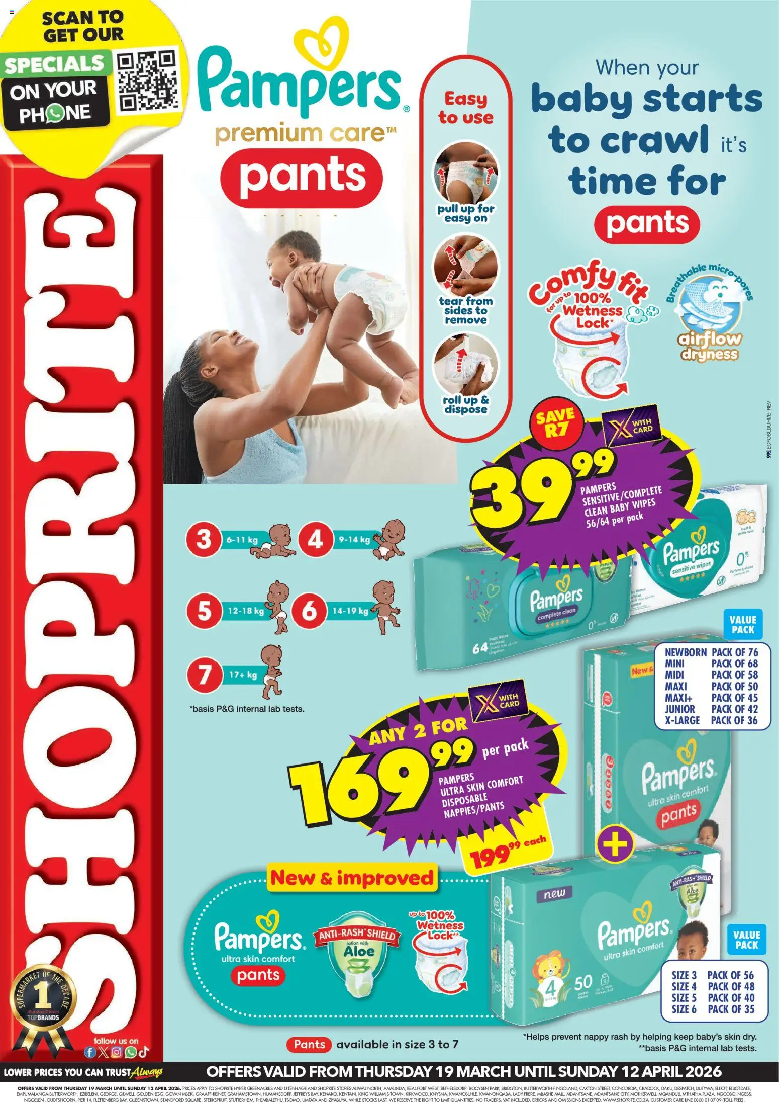 Preview of Shoprite flyer valid from 19/03/2026