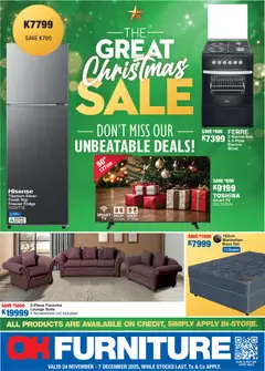 Preview of OK Furniture flyer valid from 24/11/2025