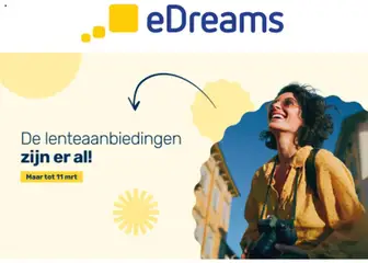 Voorbeeld van eDreams van winkel Aanbiedingen geldig vanaf 05-03-2026