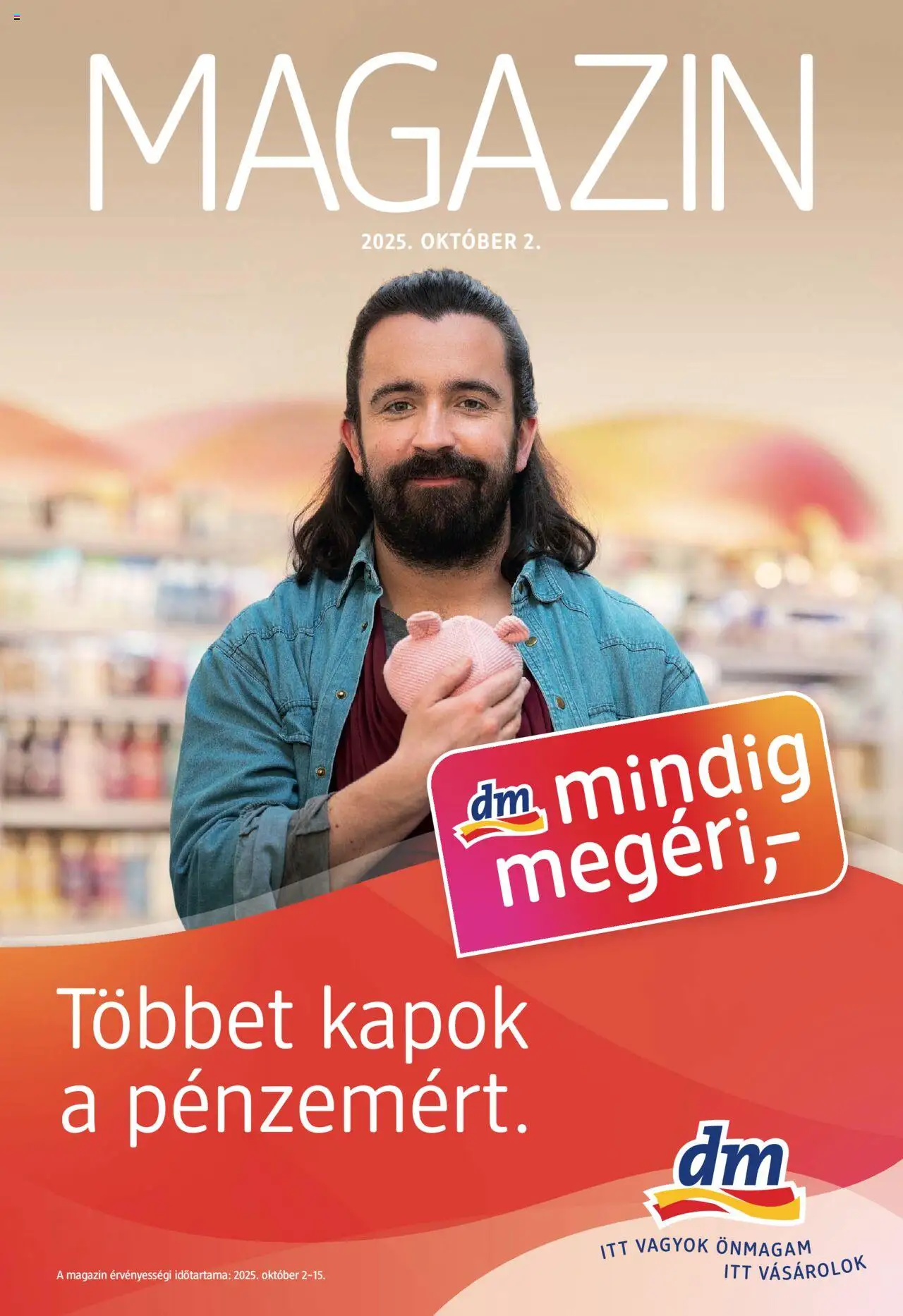 DM Drogerie Markt aktuális szórólap, érvényes 2025.10.02.-től - 1 oldal