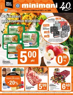 Kaupan Minimani Tarjoukset esikatselu, voimassa 21/01/2026