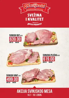 Pregled Matijevic kataloga - važi od 14.01.2026