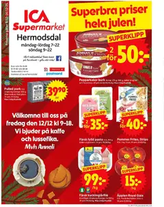 Förhandsgranska reklamblad Malmö från butik ICA Supermarket gäller från 08/12/2025
