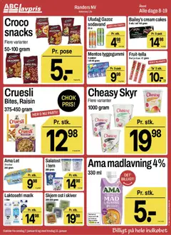 Eksempel på tilbudsavis Randers NV fra butik Abc Lavpris gyldig fra 07/01/2026