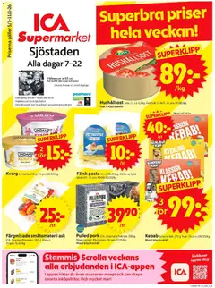 Förhandsgranska reklamblad Stockholm från butik ICA Supermarket gäller från 05/01/2026