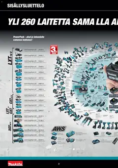 Kaupan Makita Tarjoukset esikatselu, voimassa 01/12/2025 | Sivu: 2