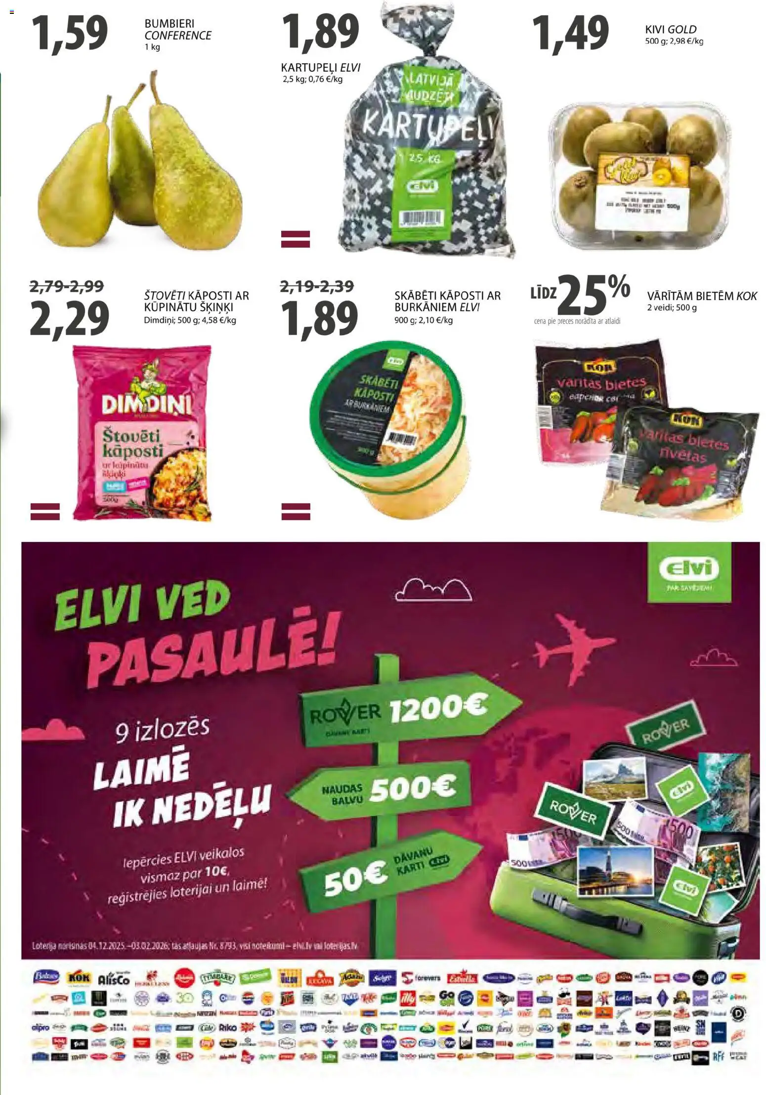 Skatīt Elvi akciju bukletu, derīgs no 2025.12.04