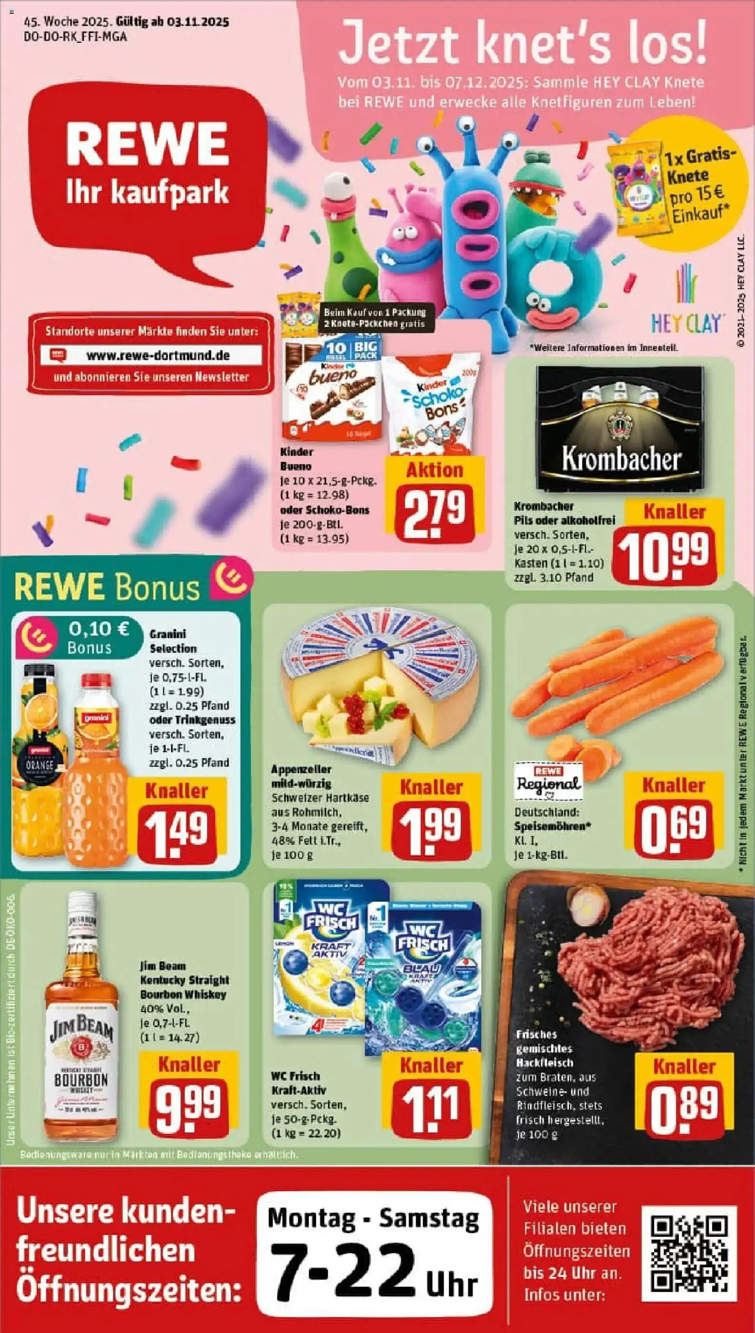 Vorschau von dem Prospekt des Geschäftes Rewe, gültig ab dem 02.11.2025