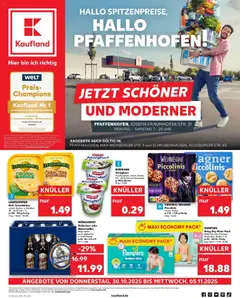 Vorschau von dem Prospekt des Geschäftes Kaufland, gültig ab dem 30.10.2025