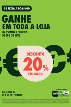 Pré-visualização do folheto da loja Pingo Doce válida a partir de 20/02/2026