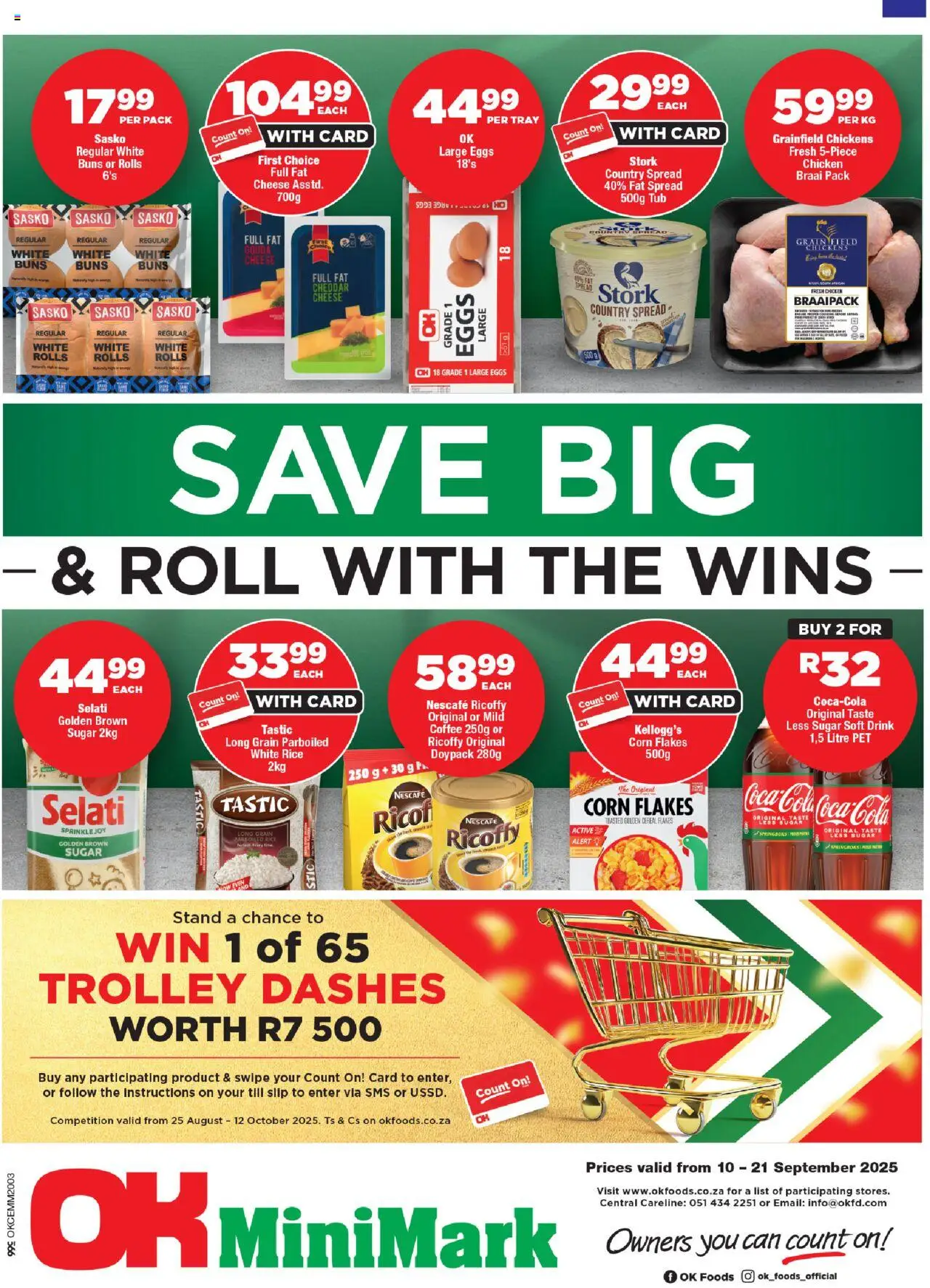OK Foods Northern Cape - OK MiniMark from 10/09 - 21/09/2025 > Promotions