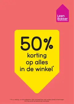 Prévisualisation de Folder / Publicité du magasin Leen Bakker formulaire valide 20/11/2025