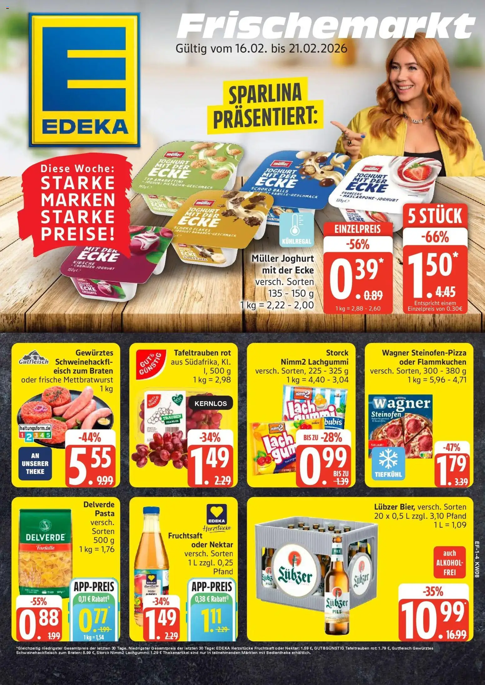 Vorschau von dem Prospekt des Geschäftes Edeka, gültig ab dem 16.02.2026