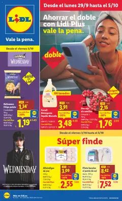 Vista previa del folleto de la tienda Lidl válido desde el 29/09/2025 