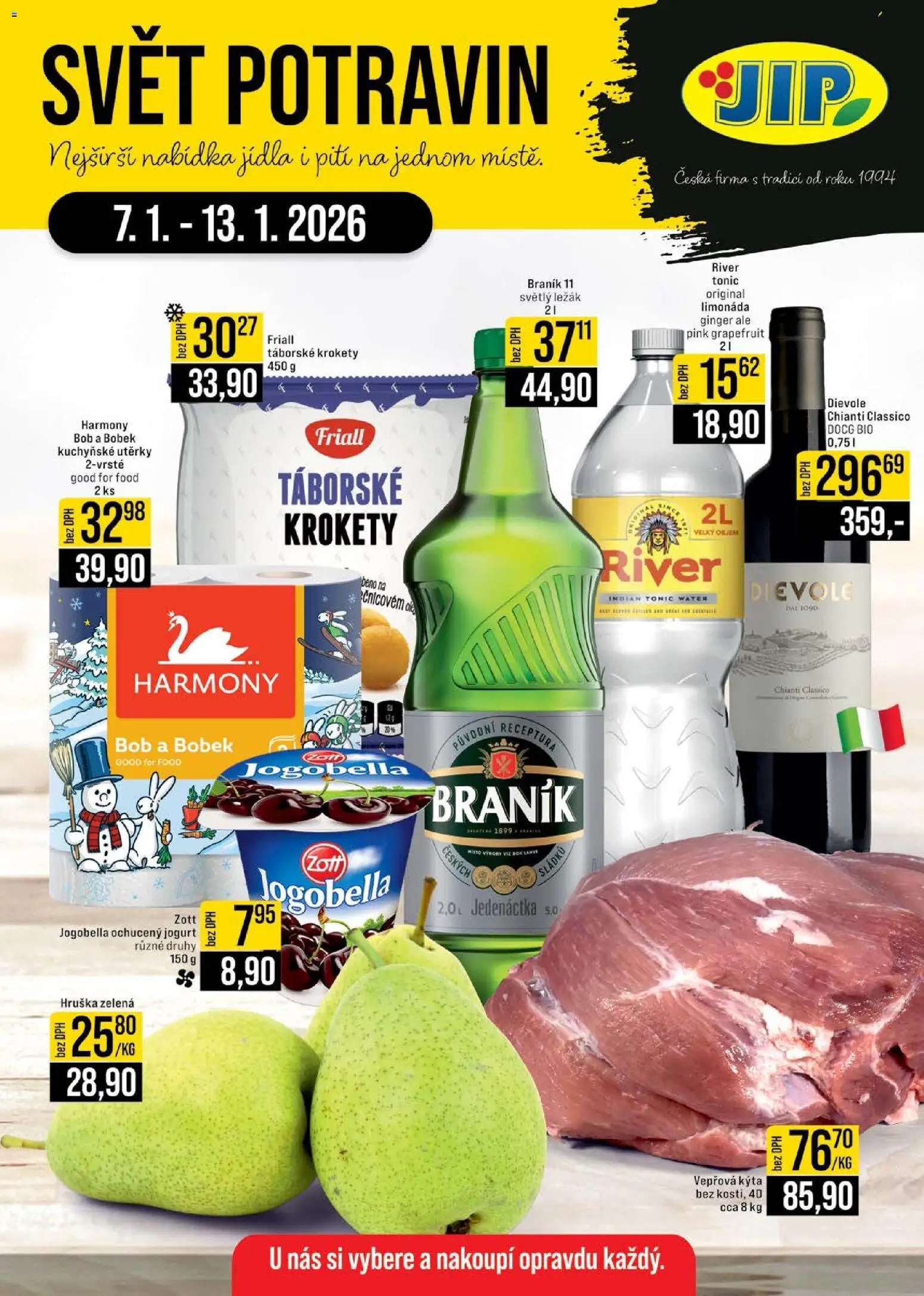 Náhled nabídky: Jip Leták - Cash & Carry platný od 07.01.2026