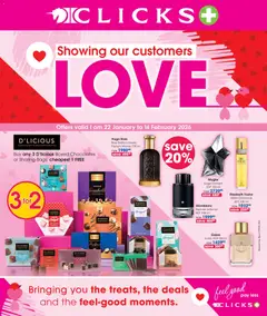 Preview of Clicks flyer valid from 22/01/2026